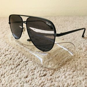 Quay Australia High Key Aviator Sunglasses